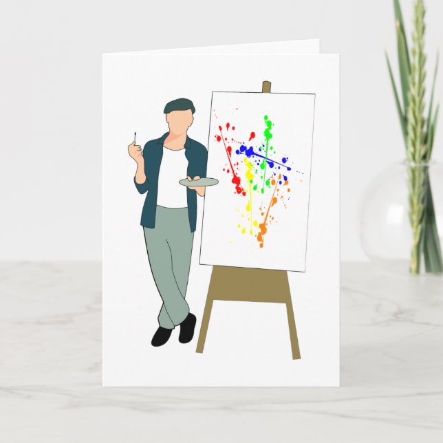 Konstnär Kort (Framsida)