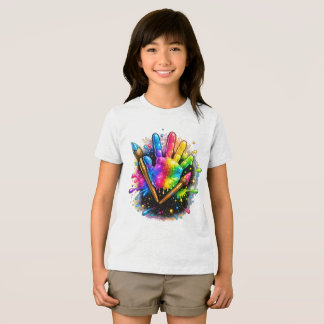 Konstnär Målare Färgrik Målning T Shirt