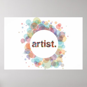 Konstnär Poster