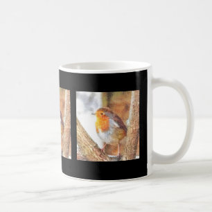 Konstnär Robin Redbröched Perched Kaffemugg