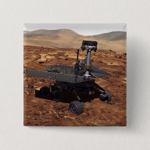 Konstnäråtergivande av Mars Rover 2 Knapp