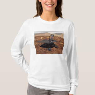 Konstnäråtergivande av Mars Rover 2 Tee