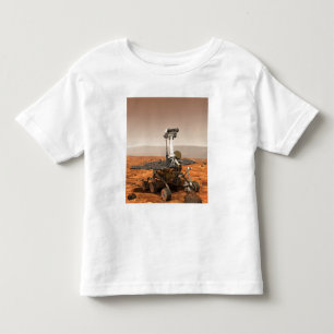 Konstnäråtergivande av Mars roveren T-shirt