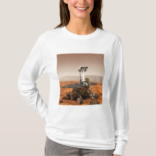 Konstnäråtergivande av Mars roveren Tee Shirt