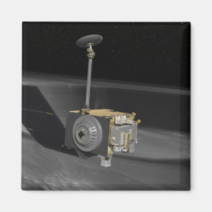 Konstnärbegrepp av den Lunar reconnaissancen Orbi Magnet