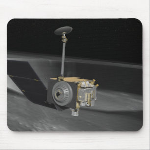 Konstnärbegrepp av den Lunar reconnaissancen Orbi Musmatta