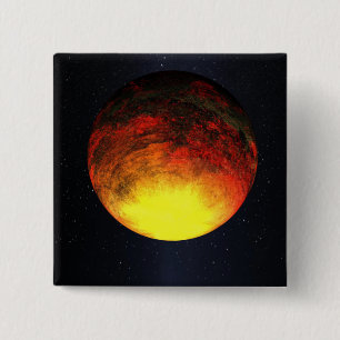 Konstnärbegrepp av Kepler-10b Knapp