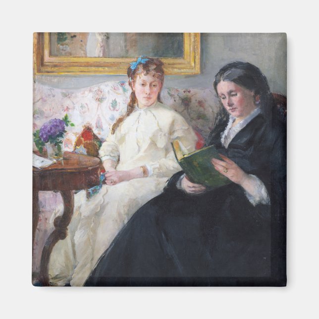 Konstnären Berthe Moriso, Mor och syster Magnet (Framsidan)