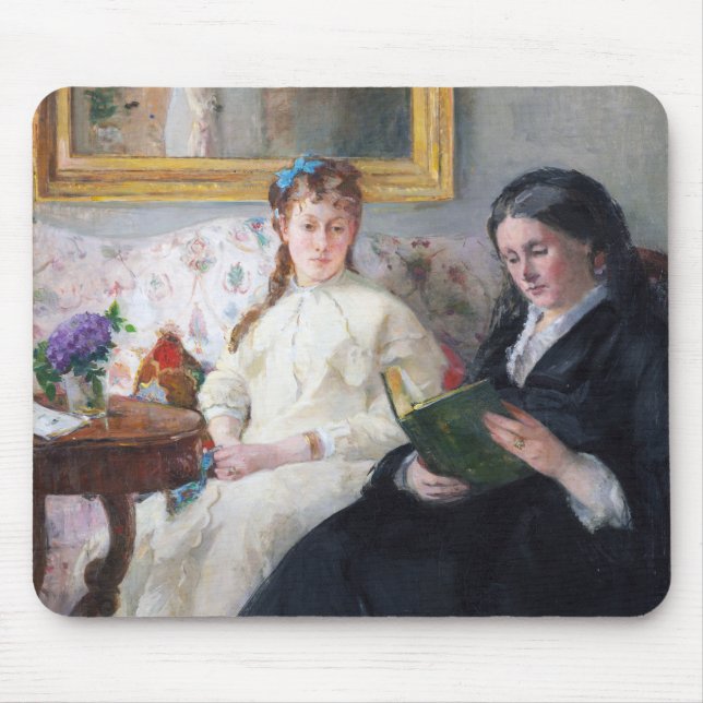 Konstnären Berthe Moriso, Mor och syster Musmatta (Framsidan)