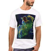 Konstnären designad T-shirt, Gonzo den Cosmiska Hu
