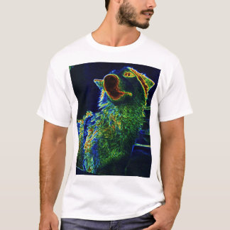 Konstnären designad T-shirt, Gonzo den Cosmiska Hu T Shirt