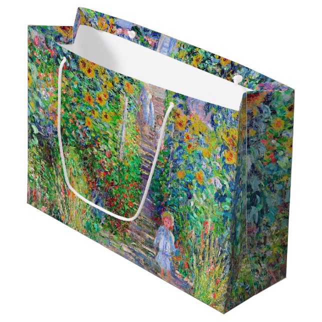 Konstnären Garden, Monet Large Gift Bag (Framsidan Vinklad)