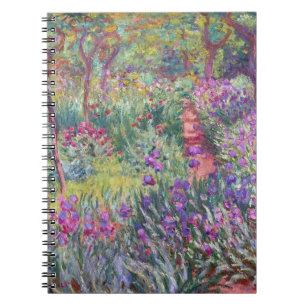 Konstnären i Giverny av Claude Monet Anteckningsbok