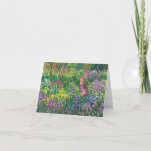 Konstnären i Giverny, efter Claude Monet Tack Kort