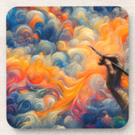 Konstnären i himlar underlägg