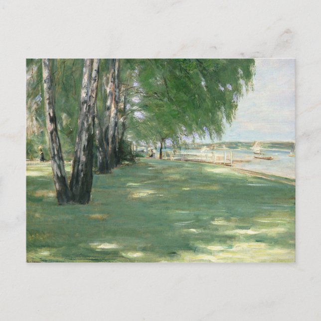Konstnären i Wannsee 1918 Vykort (Framsida)