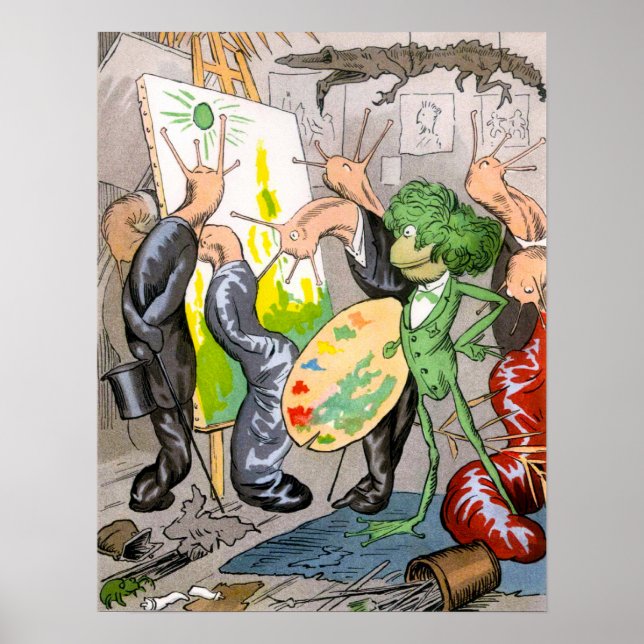 Konstnären Poster (Framsidan)