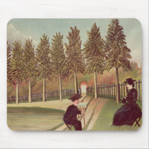Konstnären som målar hans fru, 1900-05 musmatta