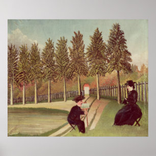 Konstnären som målar hans fru, 1900-05 poster