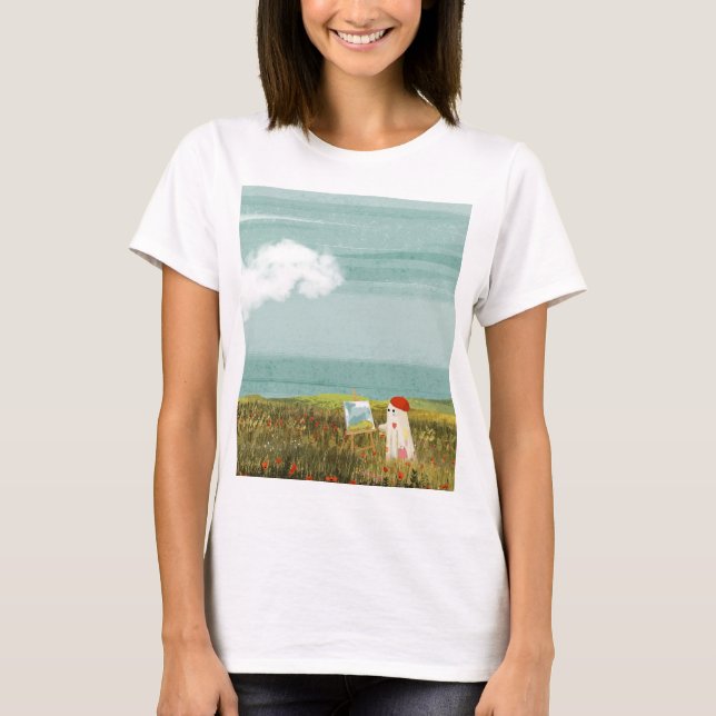 Konstnären T Shirt (Framsida)