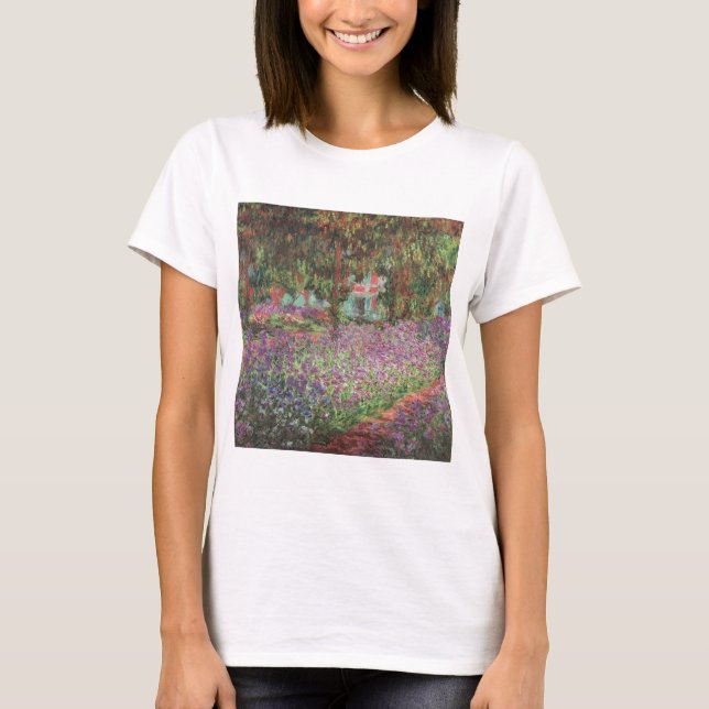 Konstnären vid Giverny av Claude Monet T Shirt (Framsida)
