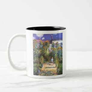Konstnären vid Vetheuil - Claude Monet Två-Tonad Mugg