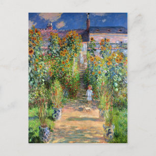 Konstnären vid Vetheuil, Claude Monet Vykort