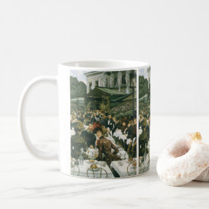 Konstnärens Dam av James Tissot, Vintage Art Kaffemugg