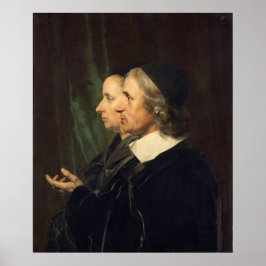 Konstnärens föräldrar - Jan de Bray Fine Art Poste Poster