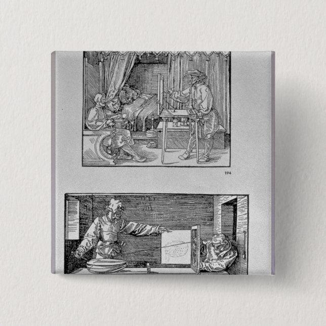 Konstnärens första tekniska bok knapp (Framsida)