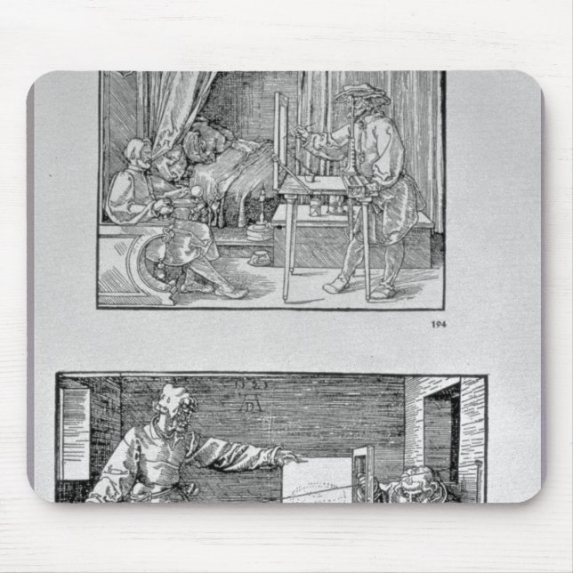 Konstnärens första tekniska bok musmatta (Framsidan)