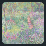 Konstnärens Garden in Giverny (1900) Claude Monet Fyrkantigt Klistermärke<br><div class="desc">De här fantastiska brans konstklistermärken för skräpböcker har den vackra Konstnärens Garden i Giverny (1900), en postimponerande målning av en blommar trädgård. Konstnärens Garden i Giverny (1900) är en av de många målningar Claude Monet skapat under de senaste trettio åren i sin trädgård i Giverny. Strykningar i rader som placeras...</div>