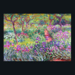 Konstnärens Garden in Giverny av Claude Monet Poster<br><div class="desc">Datum: 1900 | Stil: Impressionism | Konstnären i Giverny av Claude Monet.</div>