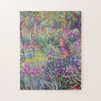 Konstnärens Garden in Giverny av Claude Monet Pussel