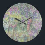 Konstnärens Garden in Giverny av Claude Monet Stor Klocka<br><div class="desc">Konstnärens Garden i Giverny av Claude Monets hemprodukter inspireras av den världsberömda målarens berömd, som fungerade som inspirationskälla för många av hans mästerverk. Med en palett med neutralt som utstrålar lugn och fridhet för de här produkterna in naturens skönhet i ditt hem. Med sina milda och lugnande nyanser skapar de...</div>