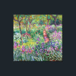 Konstnärens Garden vid Giverny av Claude Monet Canvastryck<br><div class="desc">Konstnärens Garden vid Giverny av Claude Monet (1900)</div>