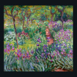 Konstnärens Garden vid Giverny av Claude Monet Poster<br><div class="desc">Konstnärens Garden vid Giverny av Claude Monet (1900)</div>