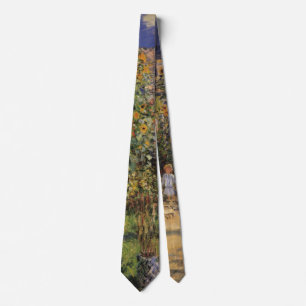 Konstnärens Garden vid Vetheuil av Claude Monet Slips