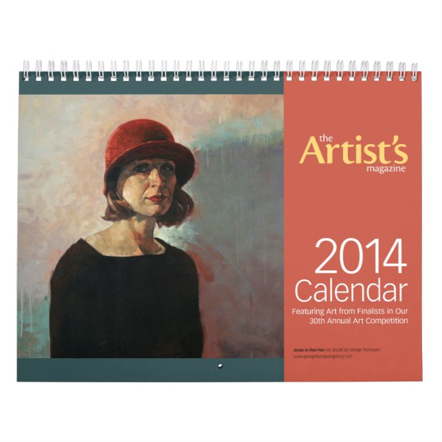 Konstnärens kalendern för tidskrift 2014 kalender (Omslag)