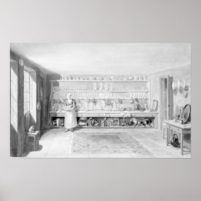 Konstnärens kö i Francis Street, 1846 Poster (Framsidan)