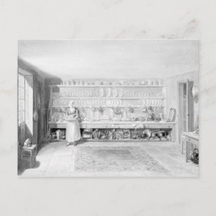 Konstnärens kö i Francis Street, 1846 Vykort