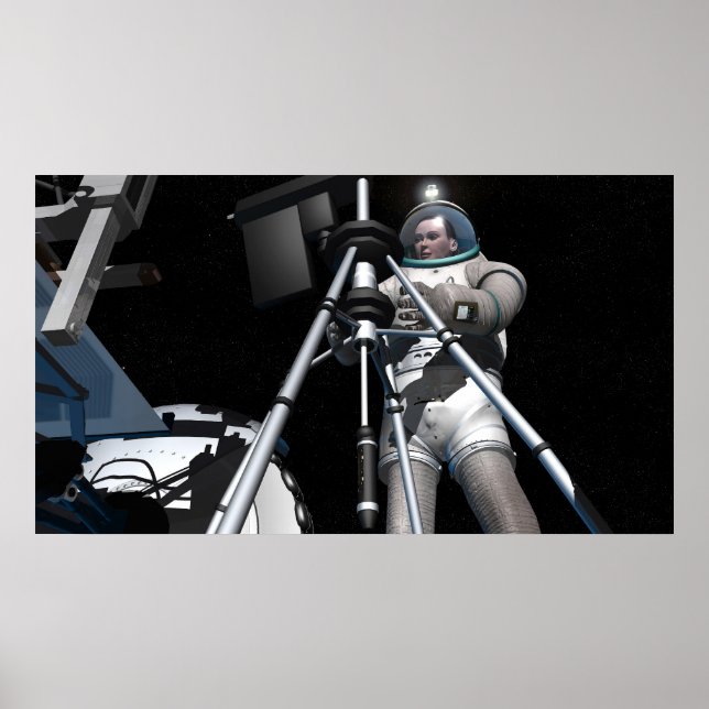 Konstnärens koncept för framtida utforskning av ry poster (Framsidan)