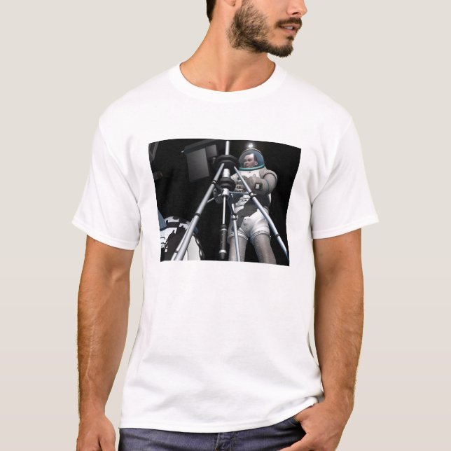Konstnärens koncept för framtida utforskning av ry t-shirt (Framsida)