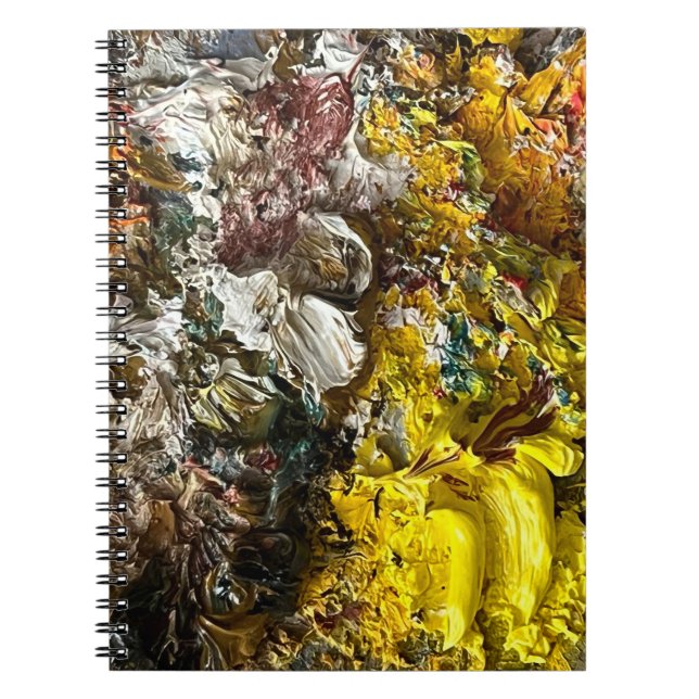 Konstnärens palett nr 1 anteckningsbok (Framsidan)