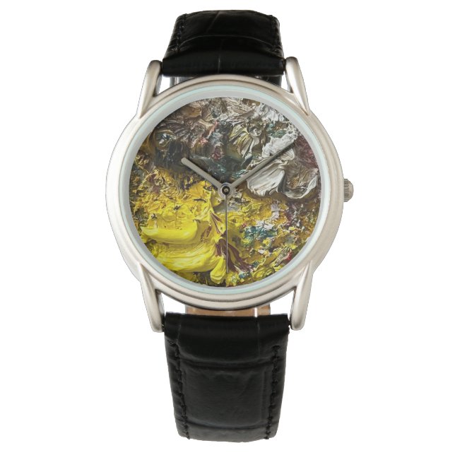 Konstnärens palett nr 1 armbandsur (Framsida)