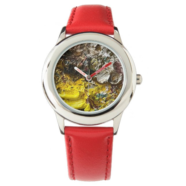 Konstnärens palett nr 1 armbandsur (Framsida)