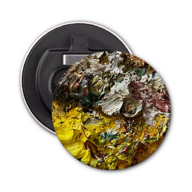 Konstnärens palett nr 1 flasköppnare (Framsidan)