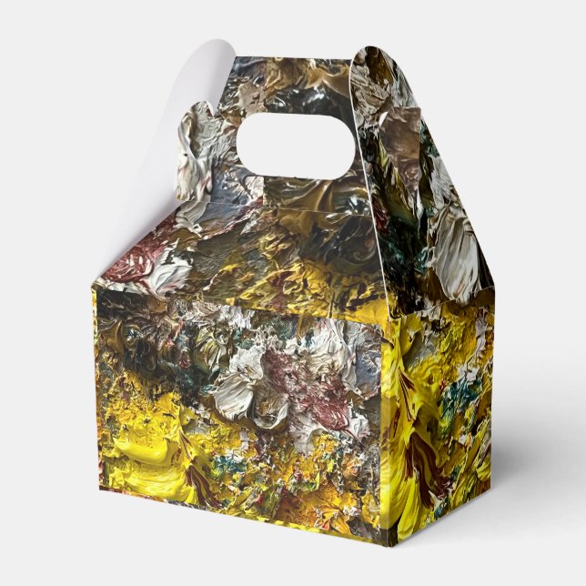 Konstnärens palett nr 1 presentaskar (Framsidan Sidan)