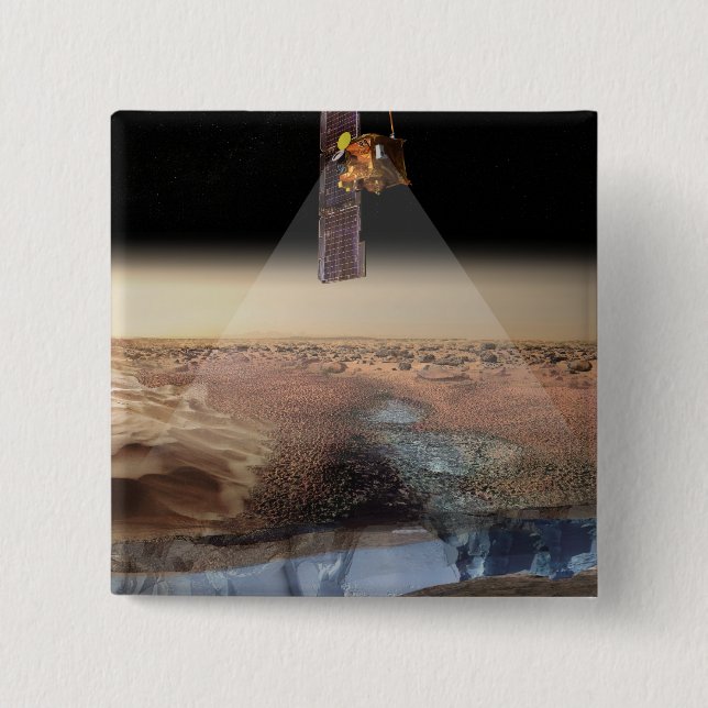 Konstnärens syn på Odyssey Detection Ice Knapp (Framsida)