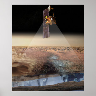 Konstnärens syn på Odyssey Detection Ice Poster